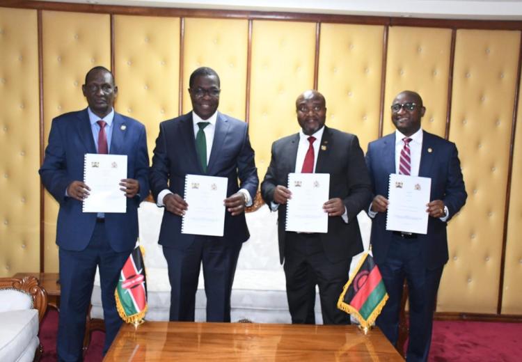 Kenya Government Signs MoU with Malawian Government on Refined Petroleum Products